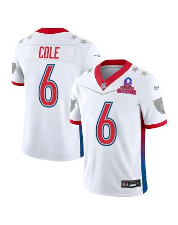 A. J. Cole III 6 Las Vegas Raiders Pro Bowl 2023 Patch Men Jersey - White