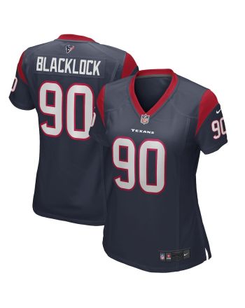 Ross Blacklock 90 Houston Texans Women's Game Jersey - Navy