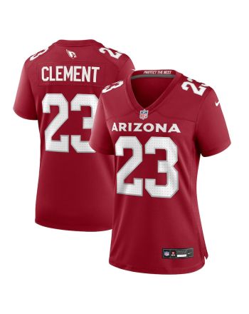 Corey Clement 23 Arizona Cardinals Women Team Game Jersey - Cardinal