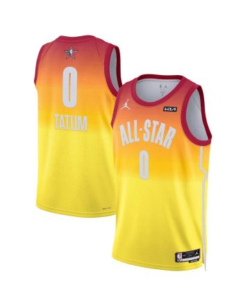 Jayson Tatum 0 2023 All-Star Game Swingman Jersey - Men, Orange