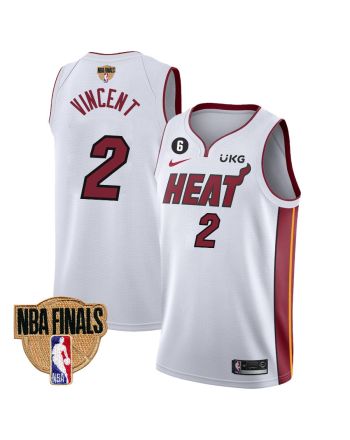 Gabe Vincent 2 Miami Heat Final Champions 2023 Swingman Jersey - White