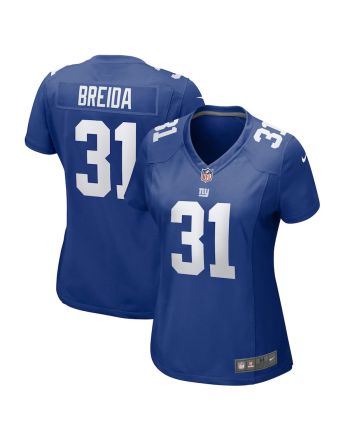 Matt Breida New York Giants Women's Game Jersey - Royal