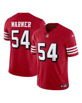 Fred Warner 54 San Francisco 49ers Vapor F.U.S.E. Limited Alternate 1 Jersey - Scarlet