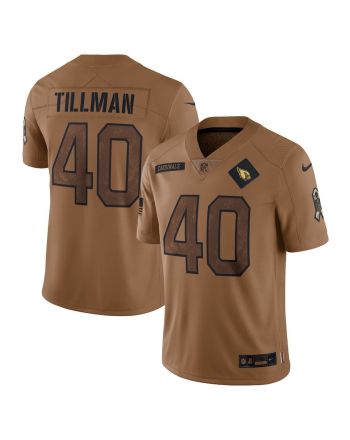 Pat Tillman 40 Arizona Cardinals 2023 Salute To Service Limited Jersey - Brown