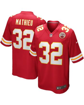 Tyrann Mathieu 32 Kansas City Chiefs Men Game Jersey - Red