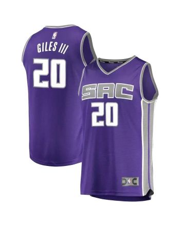 Harry Giles Sacramento Kings Fast Break Road Player Jersey - Purple