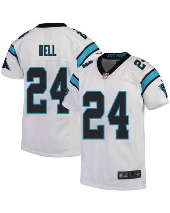 Vonn Bell 24 Carolina Panthers Youth Game Jersey - White