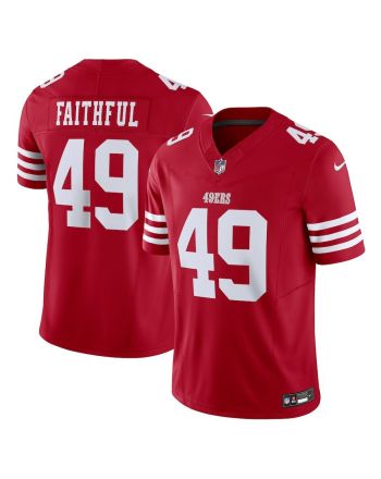 The Faithful 49 San Francisco 49ers Vapor F.U.S.E. Limited Jersey - Scarlet