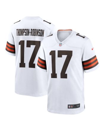 Dorian Thompson-Robinson 17 Cleveland Browns Men Game Jersey - White