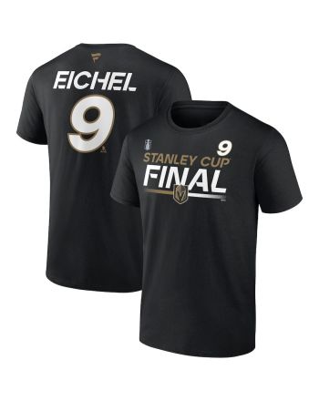 Jack Eichel 9 Vegas Golden Knights 2023 Stanley Cup Final T-Shirt - Black