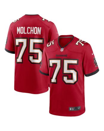 John Molchon 75 Tampa Bay Buccaneers Game Jersey - Red