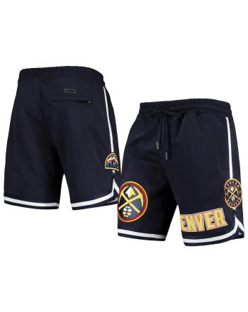 Denver Nuggets Pro Standard Chenille Shorts - Navy