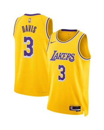 Anthony Davis 3 Los Angeles Lakers Men 2022/23 Swingman Jersey - Icon Edition