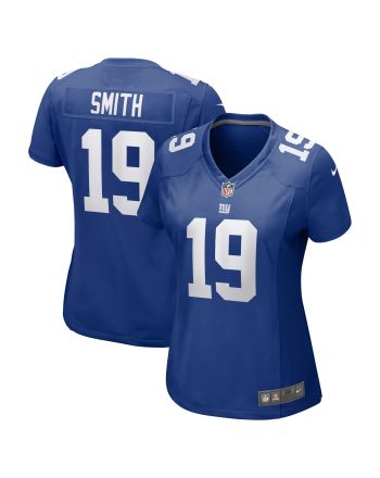 Jeff Smith 19 New York Giants Women's Game Jersey - Royal