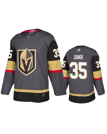 Men Vegas Golden Knights Oscar Dansk 35 Home Black Jersey Jersey