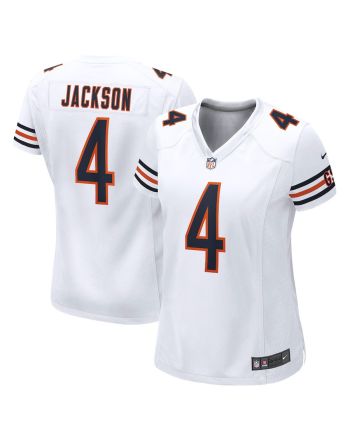 Eddie Jackson 4 New York Giants Women Game Jersey - White