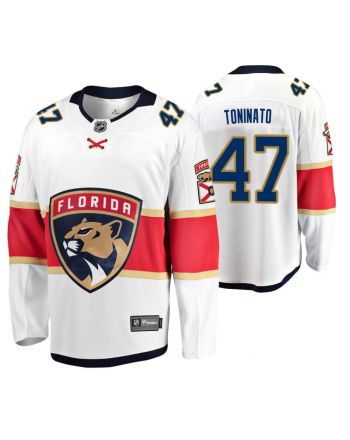 Florida Panthers Dominic Toninato 47 Jersey Men's Away Breakaway Player Jersey