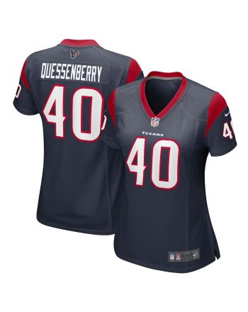 Paul Quessenberry Houston Texans Women's Game Player Jersey - Navy