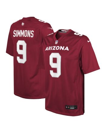 Isaiah Simmons 9 Arizona Cardinals YOUTH Game Jersey - Cardinal