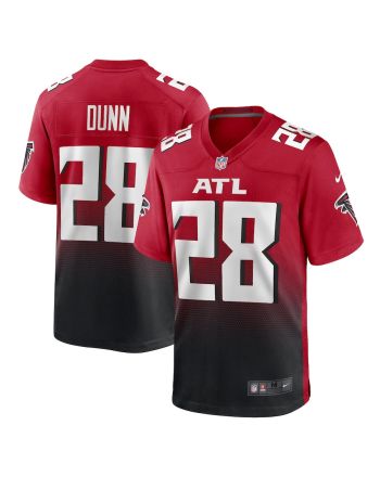 Warrick Dunn 28 Atlanta Falcons Men Alternate Retired Game Jersey - Red