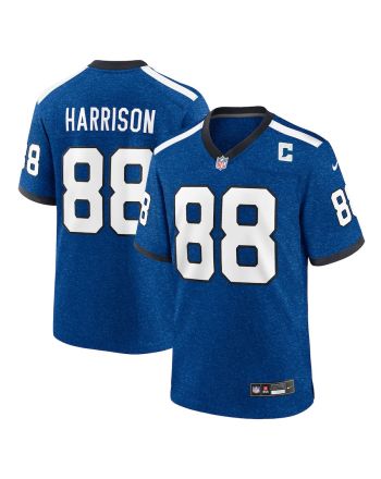 Marvin Harrison 88 Indianapolis Colts Indiana Nights Alternate Game Men Jersey - Royal