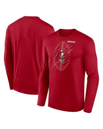 Tampa Bay Buccaneers Legend Icon Long Sleeve T-Shirt - Red