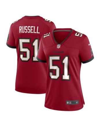 J.J. Russell Tampa Bay Buccaneers Women's Game Player Jersey - Red