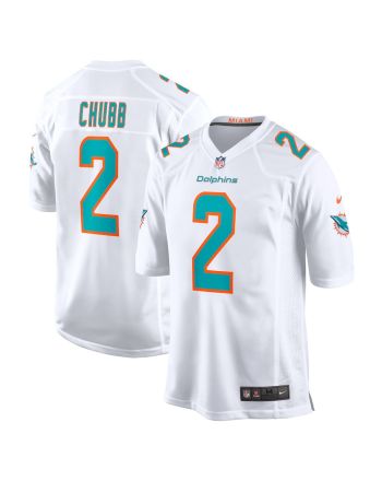 Bradley Chubb 2 Miami Dolphins Game Player Jersey - White