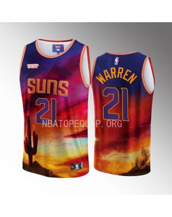 T.J. Warren 21 Phoenix Suns NBA & KidSuper Studios Unisex Hometown Jersey