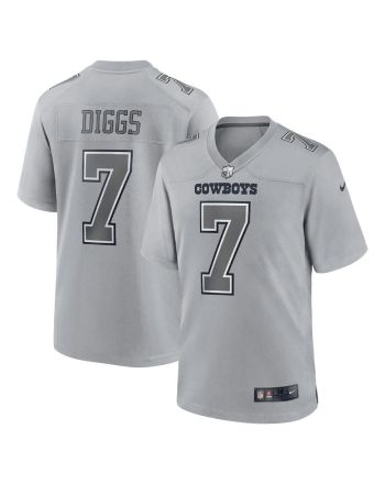 Trevon Diggs 7 Dallas Cowboys Men Atmosphere Fashion Game Jersey - Gray