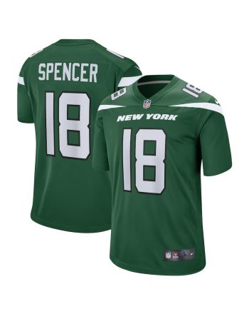 Diontae Spencer New York Jets Game Player Jersey - Gotham Green