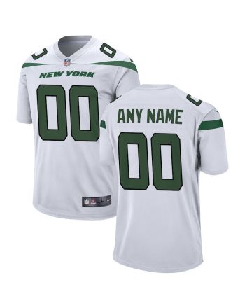 New York Jets YOUTH Custom Game Jersey - White