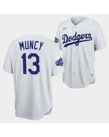 Los Angeles Dodgers Max Muncy White Jersey 13 2022-23 All-Star Uniform