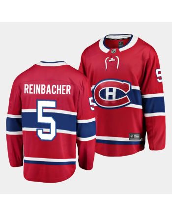 David Reinbacher #5 Montreal Canadiens 2023 NHL Draft Home Men Jersey - Red