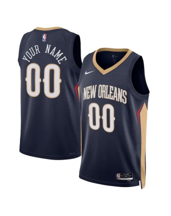 New Orleans Pelicans Icon Swingman Custom Jersey - Black