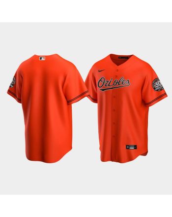 Men's Baltimore Orioles Alternate Team Orange Jersey Jersey