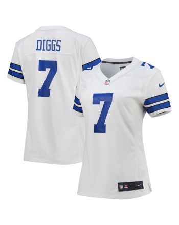 Trevon Diggs 7 Dallas Cowboys Women Game Jersey - White