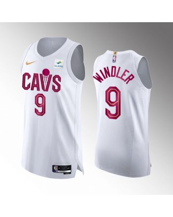 Cleveland Cavaliers Dylan Windler 9 2022-23 Association Edition White Jersey