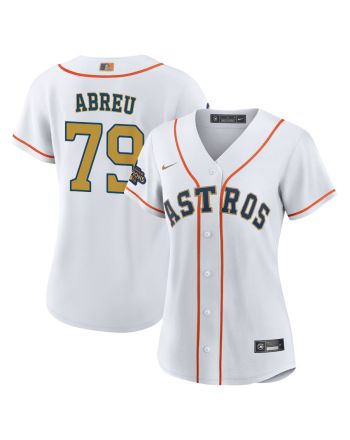 José Abreu 79 Houston Astros 2023 Women Jersey - White/Gold