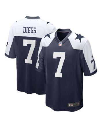 Trevon Diggs 7 Dallas Cowboys Alternate Game Jersey - Navy