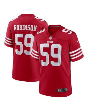 Curtis Robinson San Francisco 49ers Game Player Jersey - Scarlet