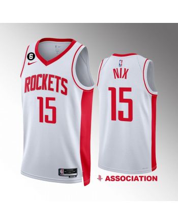 Houston Rockets 2022-23 Daishen Nix 15 Association Edition White Jersey Swingman