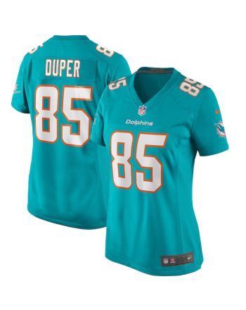 Mark Duper 85 Miami Dolphins Women Game Retired Jersey - Aqua