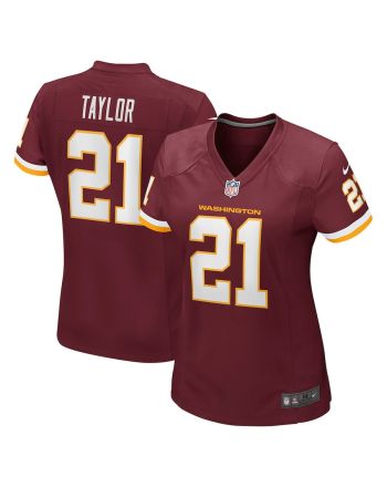 Sean Taylor 21 Washington Commanders Football Team Game Retired Women Jersey - Burgundy