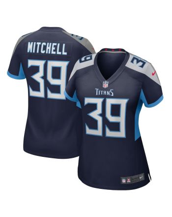 Terrance Mitchell Tennessee Titans Women's Home Game Player Jersey - Navy