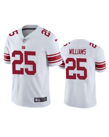 Rodarius Williams 25 New York Giants White Vapor Limited Jersey