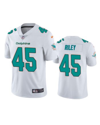 Duke Riley 45 Miami Dolphins White Vapor Limited Jersey