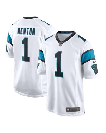 Cam Newton 1 Carolina Panthers Men's Game Jersey - White