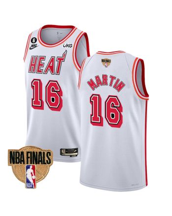 Caleb Martin 16 Miami Heat Final Champions 2023 Swingman Jersey - Classic Edition - White