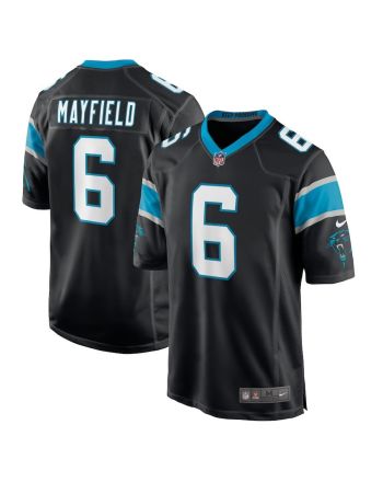 Baker Mayfield 6 Carolina Panthers Youth Player Game Jersey - Black